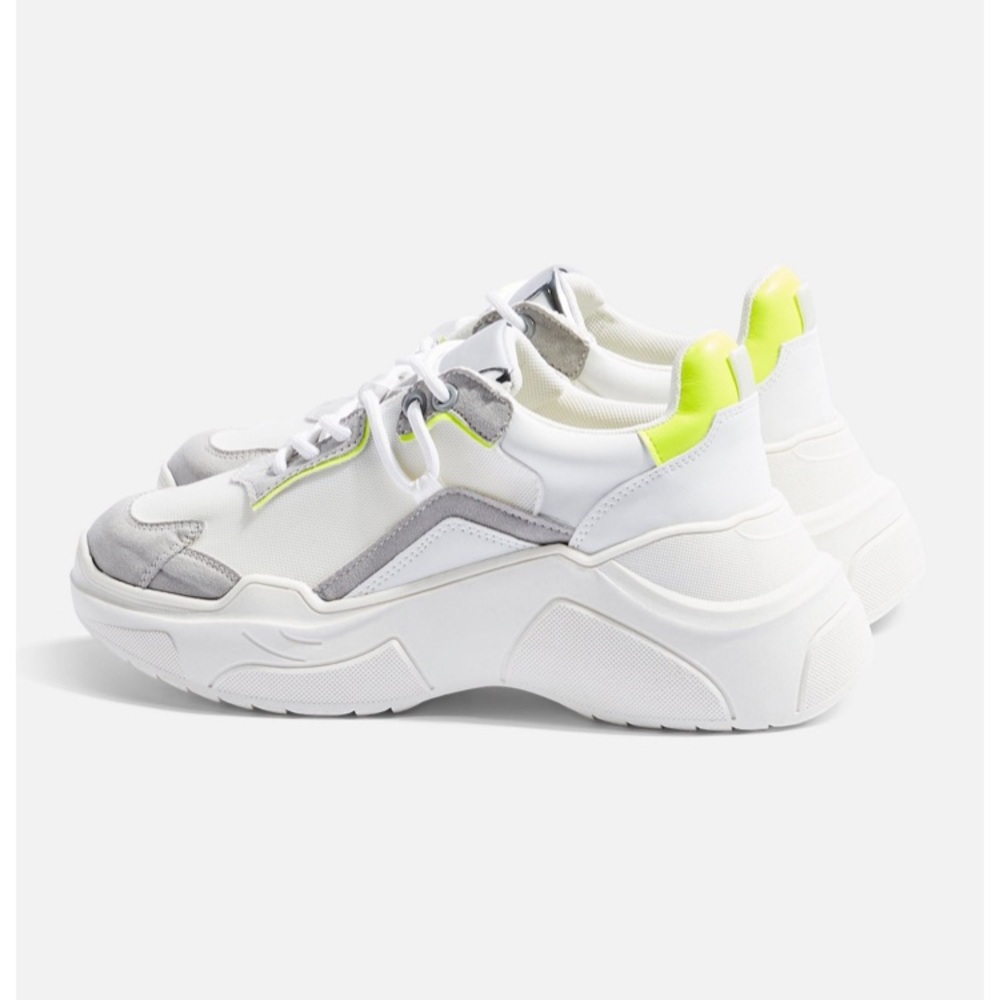 Topshop Cherrychunky trainer platform sneakers
